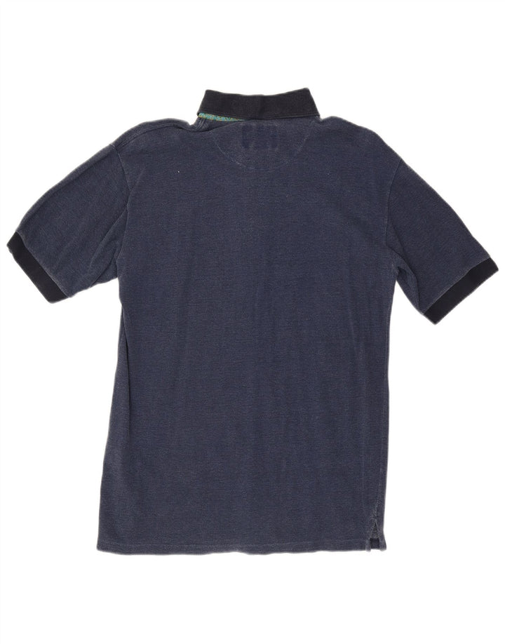 Мужская рубашка поло JOHNNY LAMBS IT 48 Medium Navy Blue Хлопок