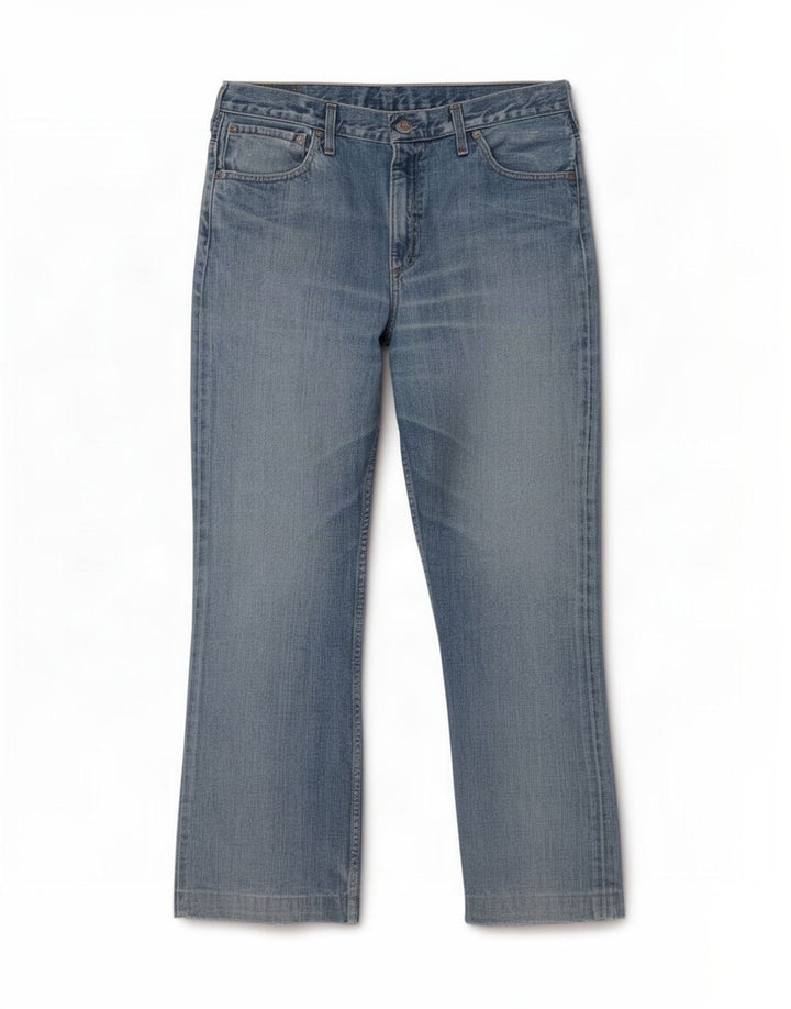 Мужские прямые джинсы Levi's W36 L27 синие, хлопок