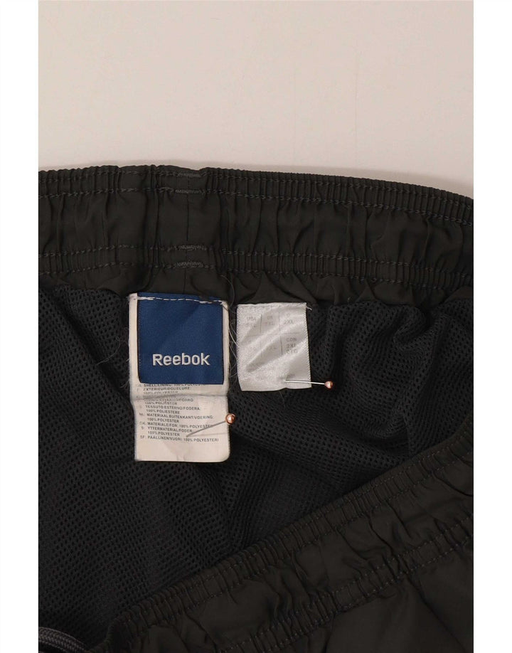 Мужские спортивные брюки Reebok 2XL, зеленый полиэстер