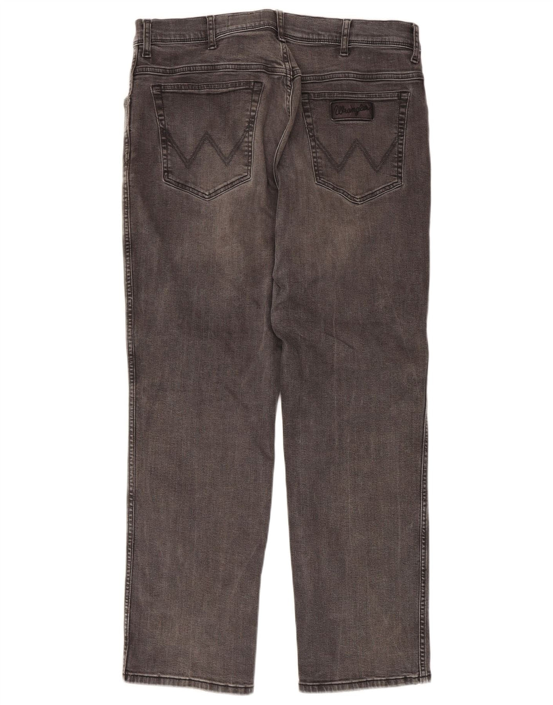 Мужские прямые джинсы Wrangler Texas W36 L30, серый хлопок