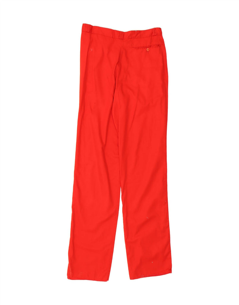STEFANEL Mens Pegged Casual Trousers IT 48 Medium W32 L37 Red Vintage Stefanel and Second-Hand Stefanel from Messina Hembry 