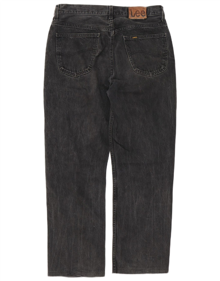 Джинсы Lee мужские прямые W34 L29 черные