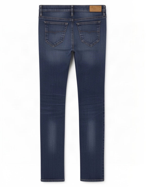 Женские супертонкие джинсы скинни Diesel Skinzee с низкой талией W25 L26, синие