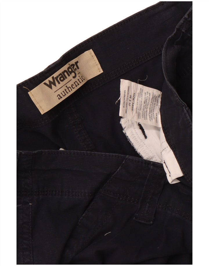 Мужские прямые брюки-карго Wrangler W38 L32 темно-синие, хлопковые