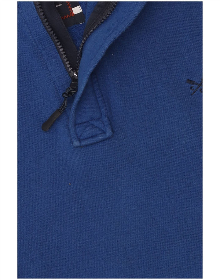 Crew Clothing Мужской свитшот с графическим рисунком, джемпер, маленький синий, с цветными блоками
