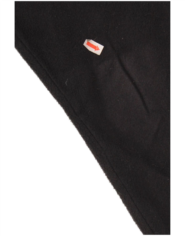 BERGHAUS Женская флисовая куртка оверсайз UK 8 маленький черный полиэстер