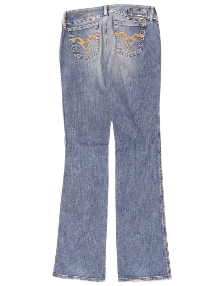 Женские джинсы Bootcut с низкой талией Diesel W28 L33, синий хлопок