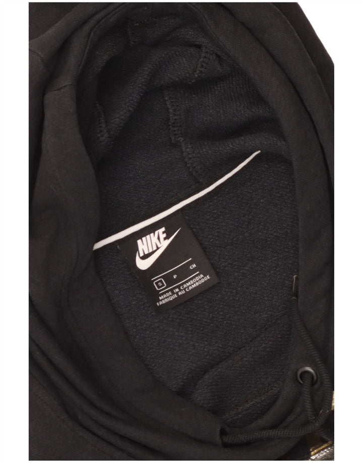 Женский джемпер с капюшоном с графическим рисунком Nike, маленький черный