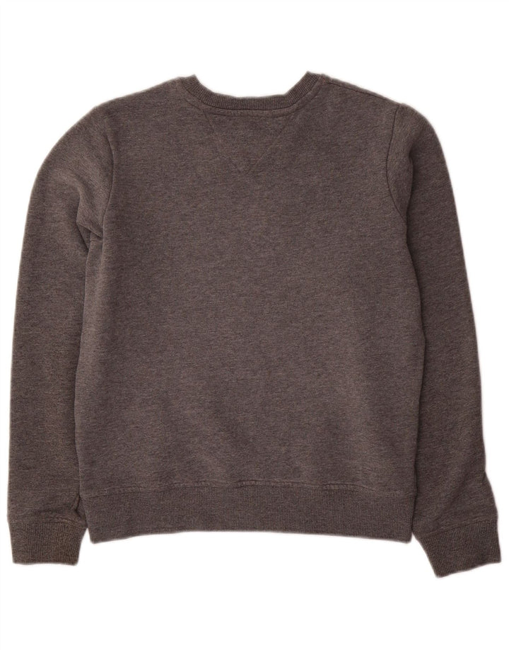 TOMMY HILFIGER Женский свободный свитер с рисунком UK 6 XS Серый