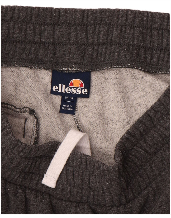 Мужские спортивные брюки Ellesse, джоггеры среднего серого цвета, хлопок