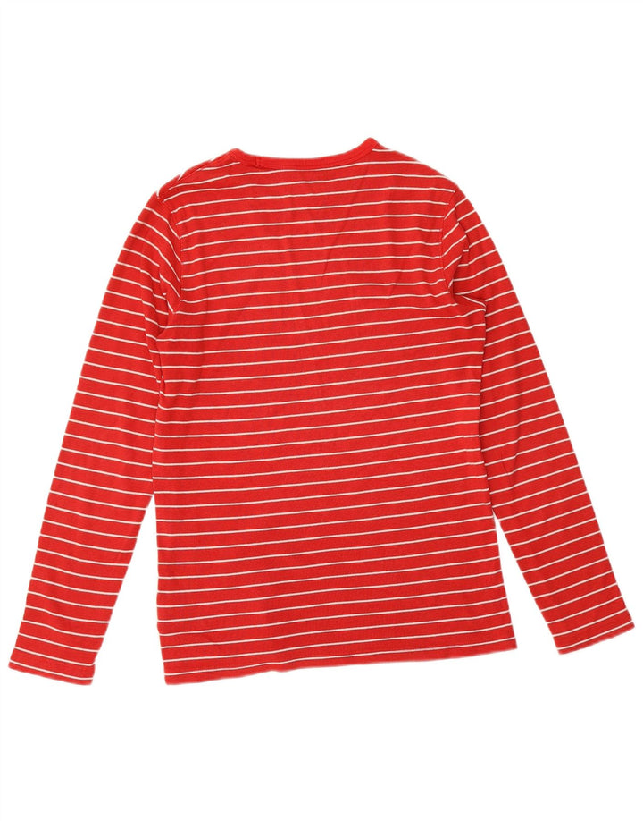 Мужской топ Gap из хлопка с длинным рукавом XS в красную полоску