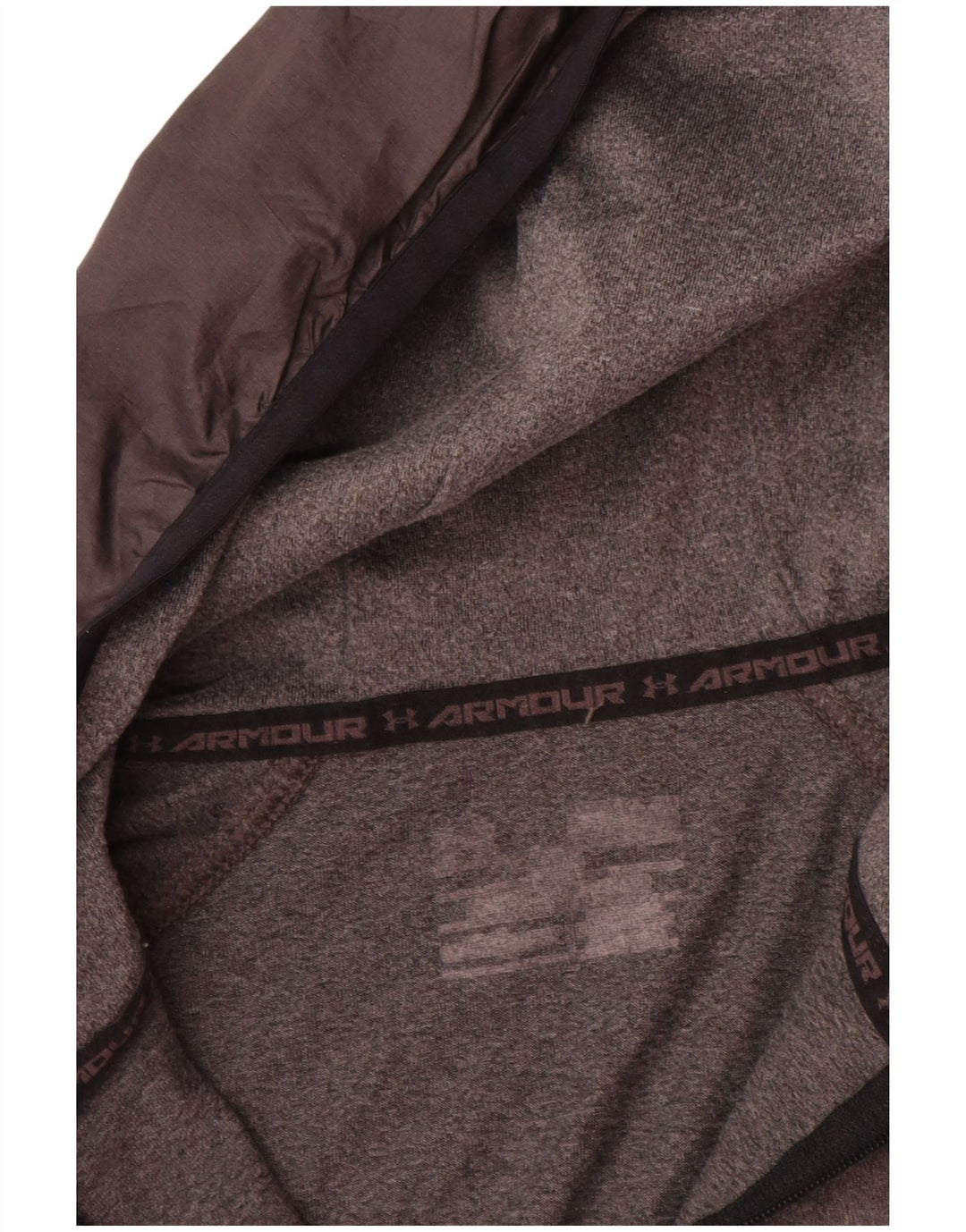 Мужской пуловер с капюшоном Under Armour, большой серый цветной блок