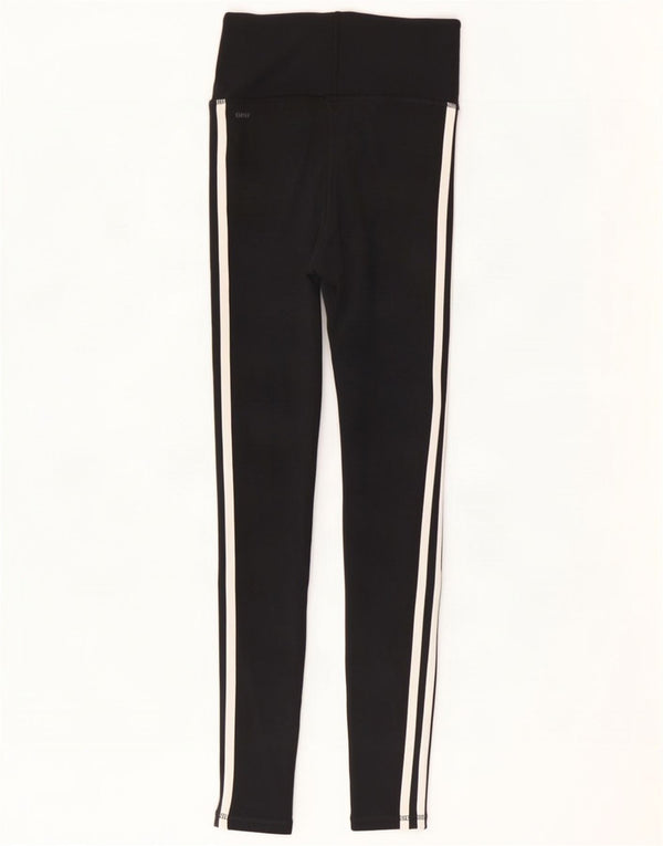 Женские леггинсы Adidas Climalite UK 4/6 XS, черный полиэстер
