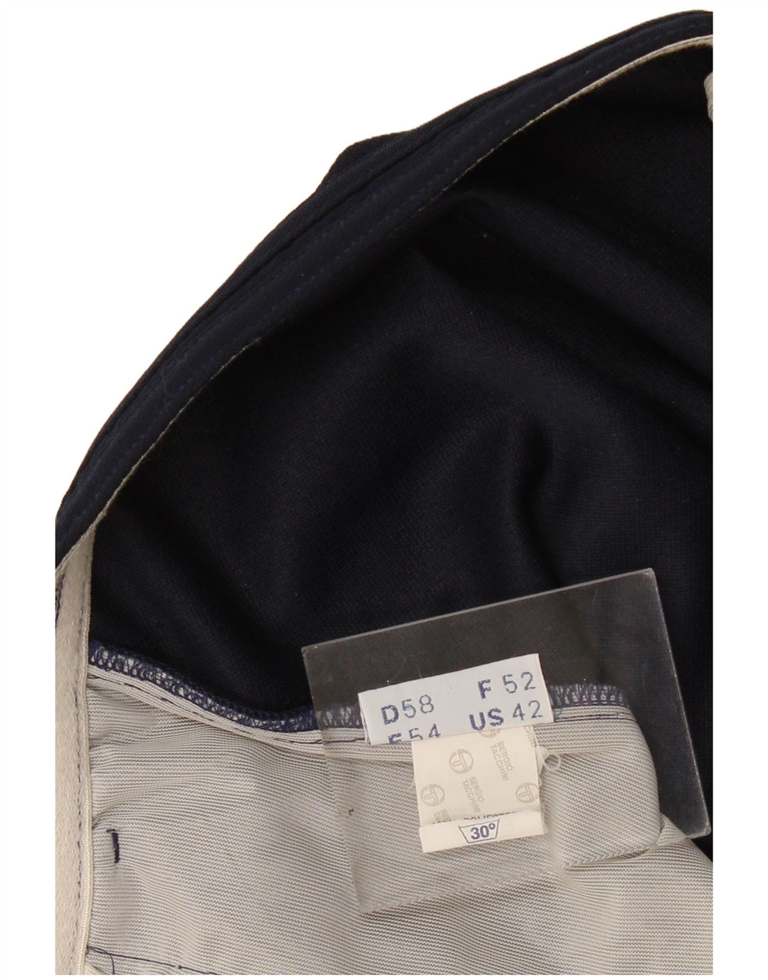 Мужские шорты чинос Sergio Tacchini W42 2XL темно-синие из полиэстера