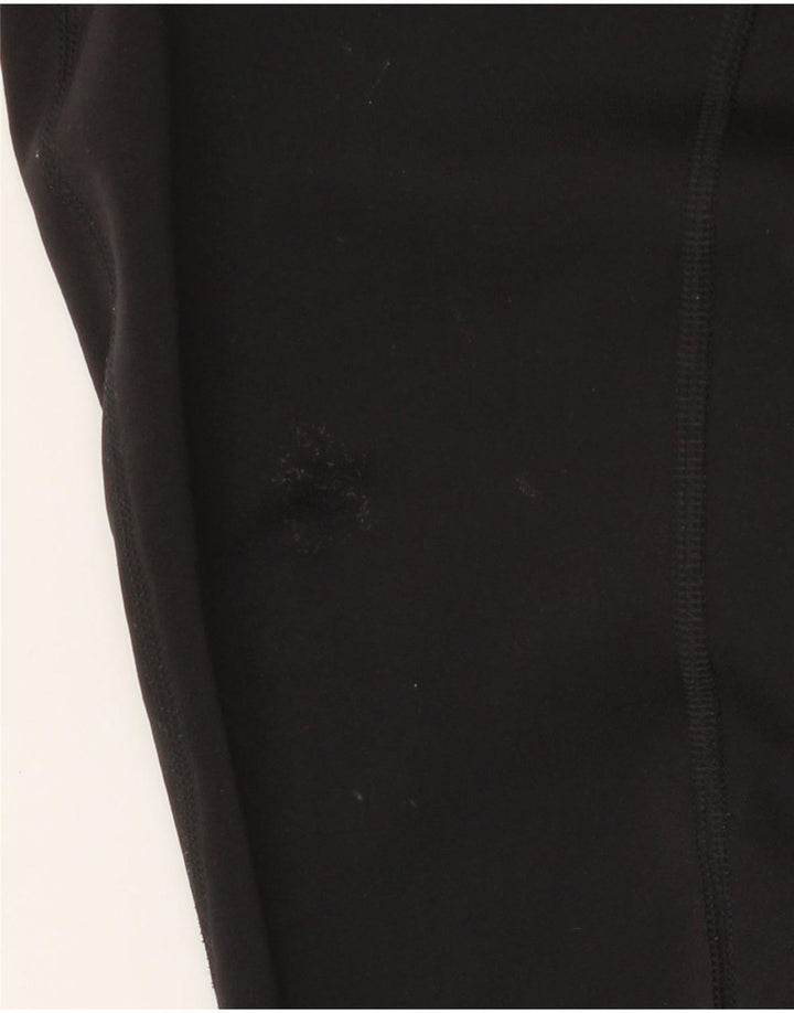 Женские леггинсы Adidas UK 8/10, маленькие черные из полиэстера