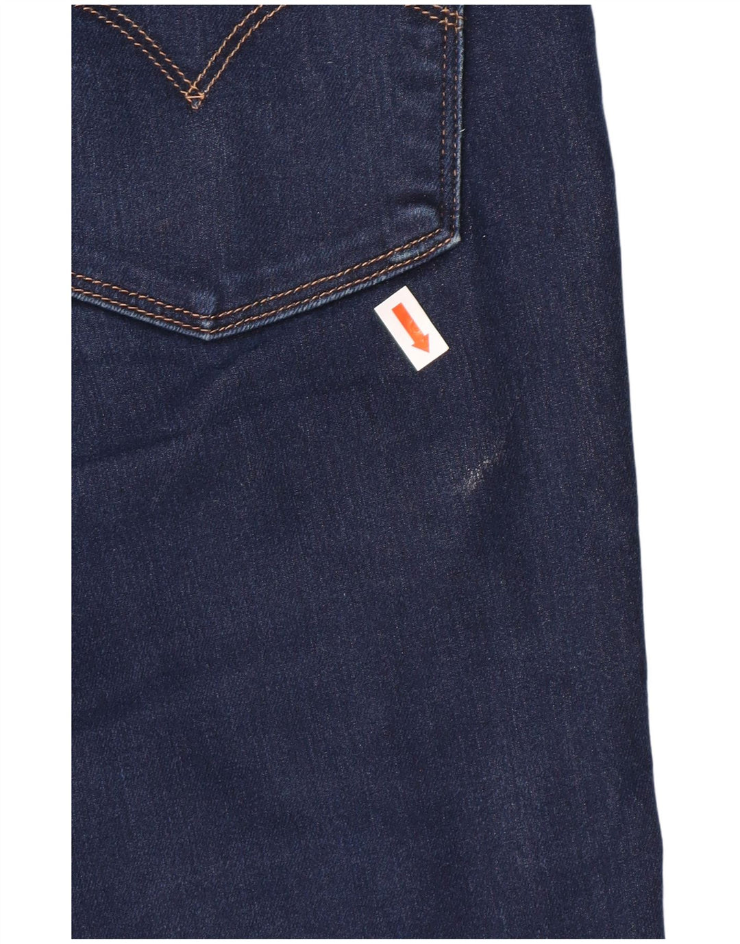 Женские узкие джинсы LEVI'S W29 L30 Темно-синие, хлопок