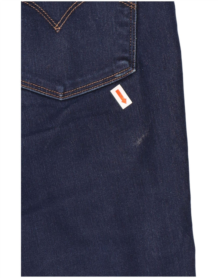 Женские узкие джинсы LEVI'S W29 L30 Темно-синие, хлопок