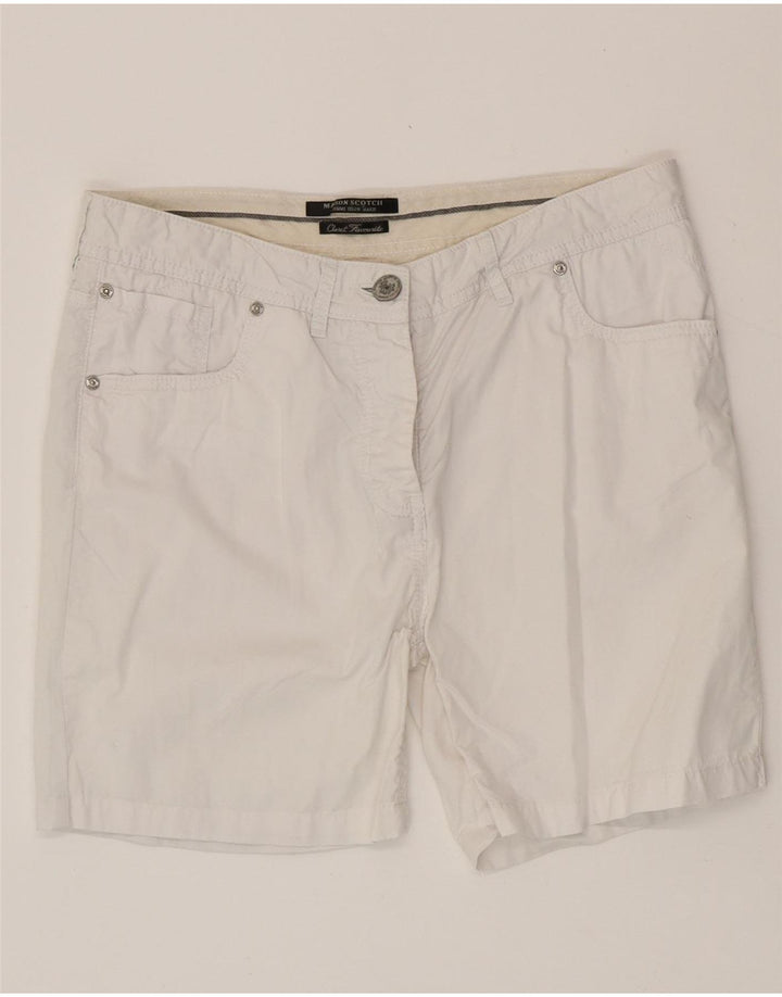 Женские повседневные шорты Maison Scotch W27, маленькие белые хлопковые