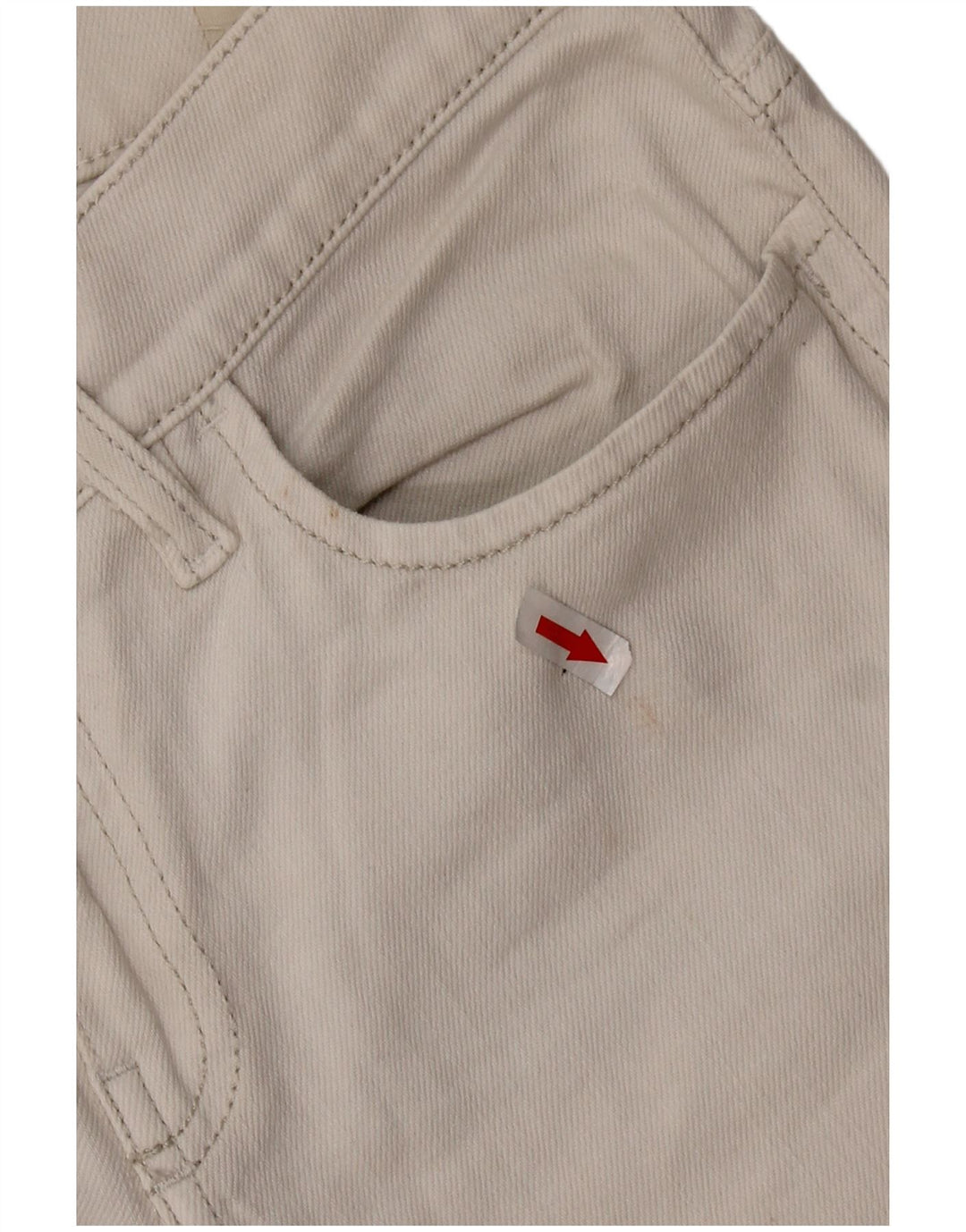 Женские прямые джинсы DIESEL Liv Slim W27 L24, белый хлопок