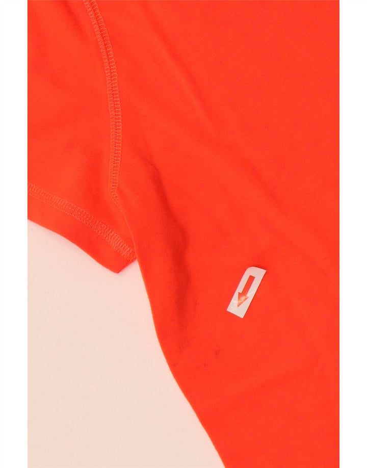 Женская футболка Adidas Climalite Top UK 12/14 Средний оранжевый