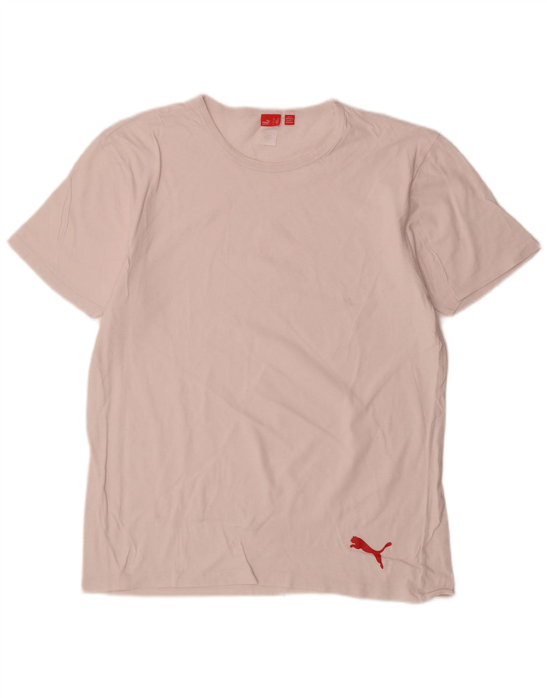 Мужская футболка Puma XL, белый хлопок
