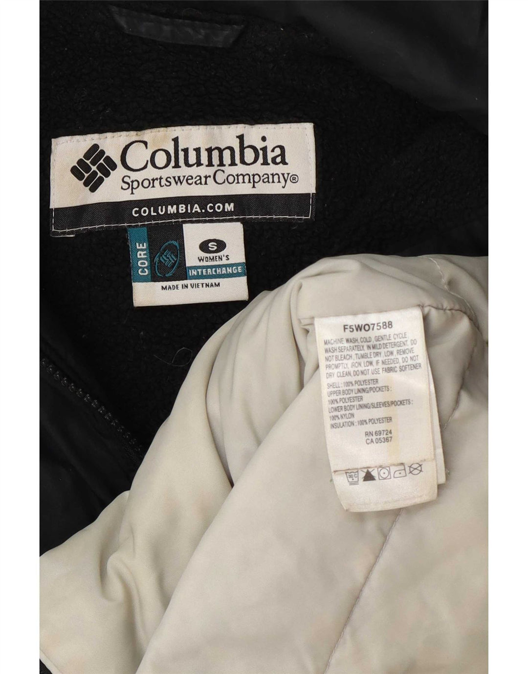 Женская ветровка с подкладкой Columbia Interchange, Великобритания 10, маленькая, темно-синяя