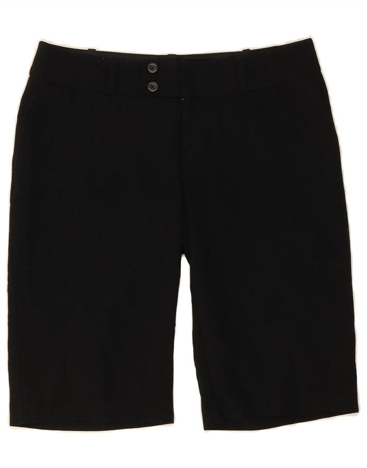 MOSSIMO Womens Chino Shorts US 2 XS W30  Black Polyester Vintage Mossimo and Second-Hand Mossimo from Messina Hembry 