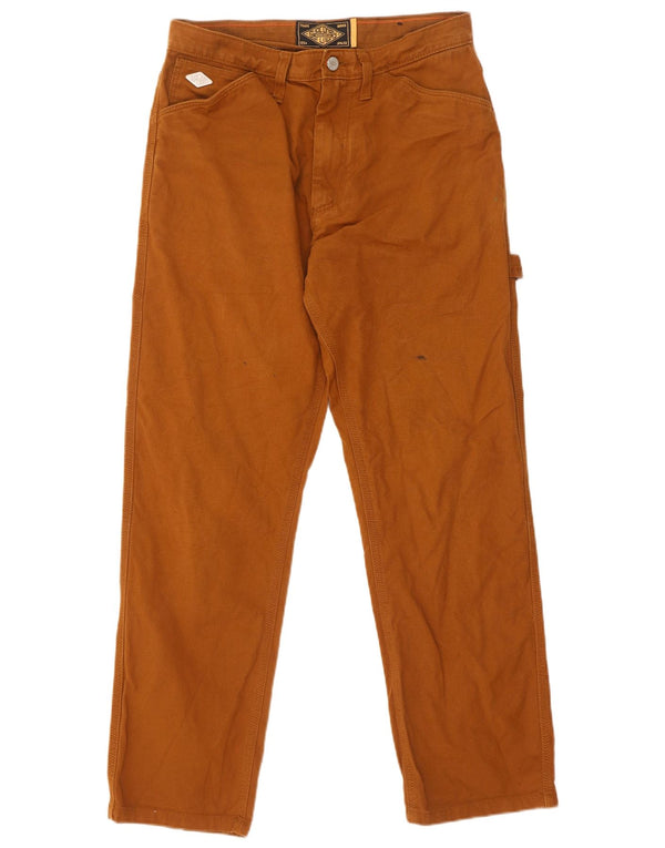 Мужские прямые брюки-карго Superdry W30 L32, коричневые, хлопковые