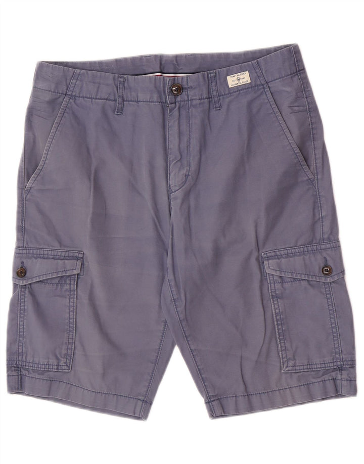 Мужские шорты карго Tommy Hilfiger W32, средний синий хлопок