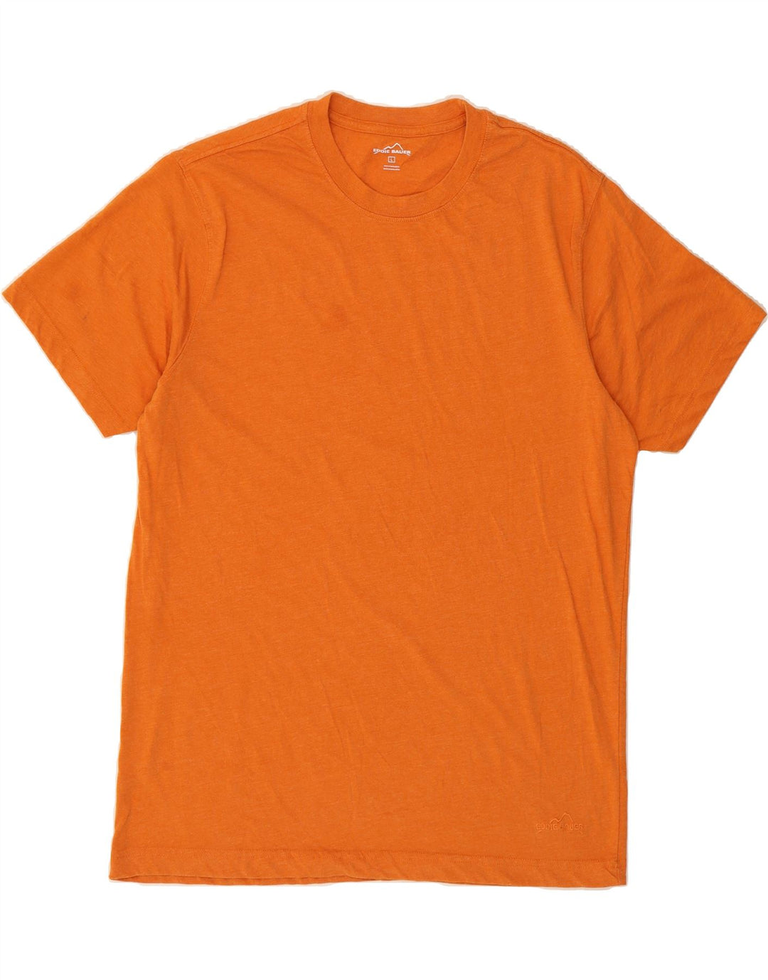 EDDIE BAUER Mens T-Shirt Top Large Orange Vintage Eddie Bauer and Second-Hand Eddie Bauer from Messina Hembry 