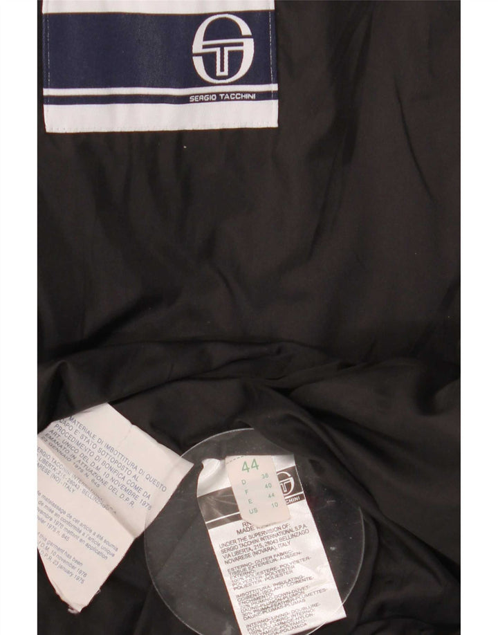 Женская стеганая куртка Sergio Tacchini IT 44, средний черный полиэстер