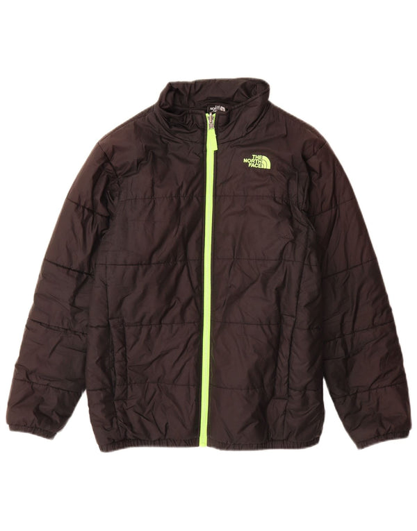 The North Face Boys Liner Padded Jacket 14-15 Years Large Black Polyester
