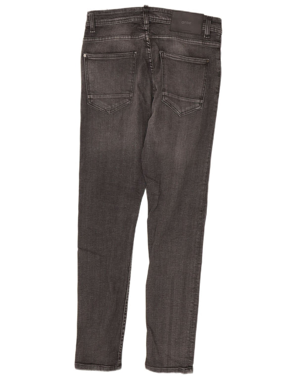 Мужские джинсы скинни Zara EU 40 Medium W31 L30 Серый хлопок