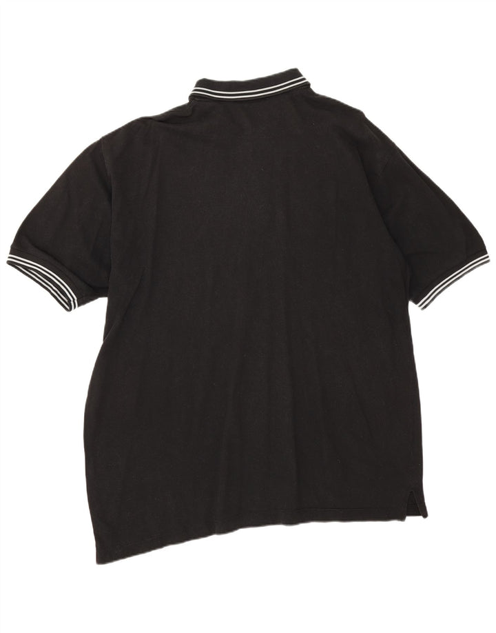 Мужская рубашка-поло Sergio Tacchini 2XL черная