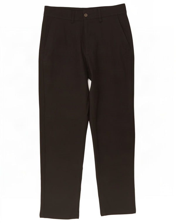 Мужские зауженные брюки-чиносы Zara EU 38 Small W30 L28 Черные вискозы