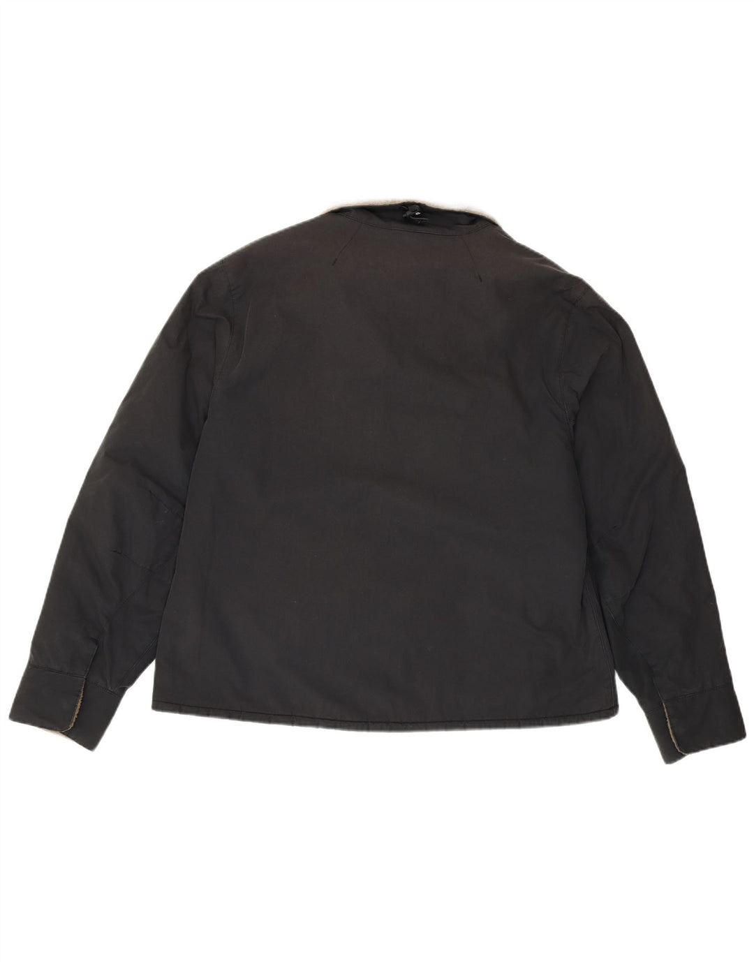 JACK WOLFSKIN Womens Windbreaker Jacket UK 16 Large  Black Polyester