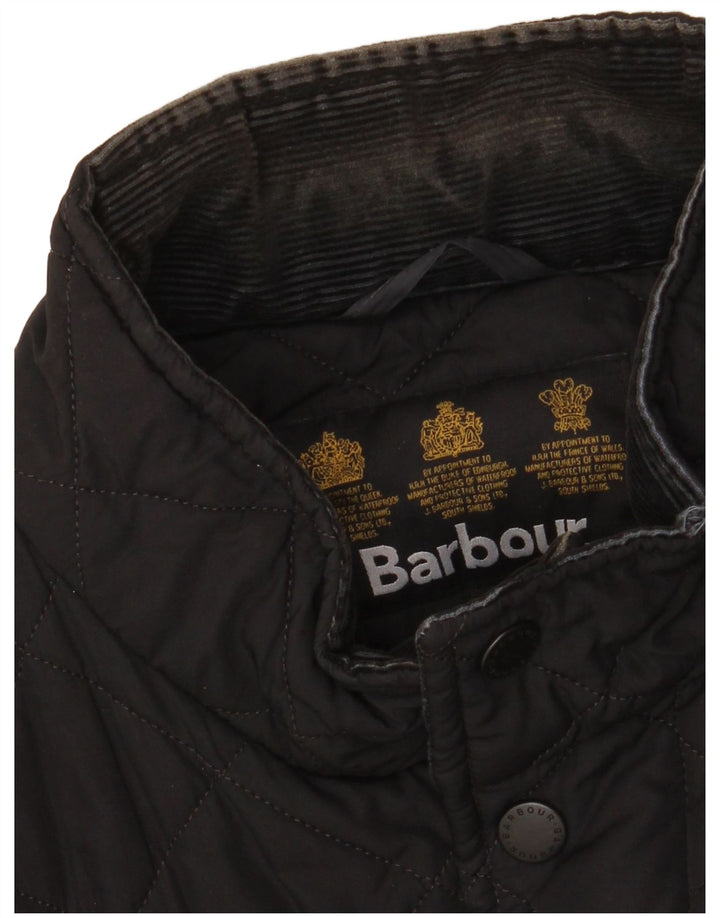 Мужская стеганая куртка Barbour UK 42 XL черная