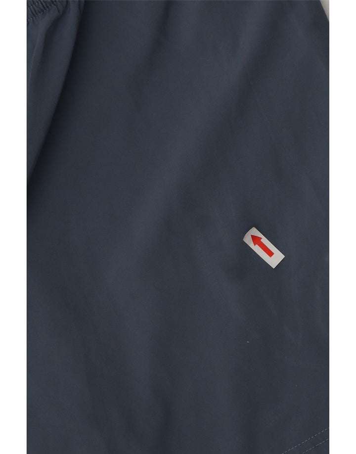 Женские спортивные шорты Adidas UK 12, средний синий полиэстер