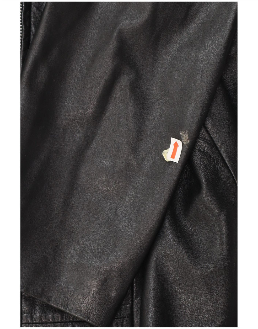 GERRY WEBER Женское кожаное пальто UK 16 большое черное кожаное