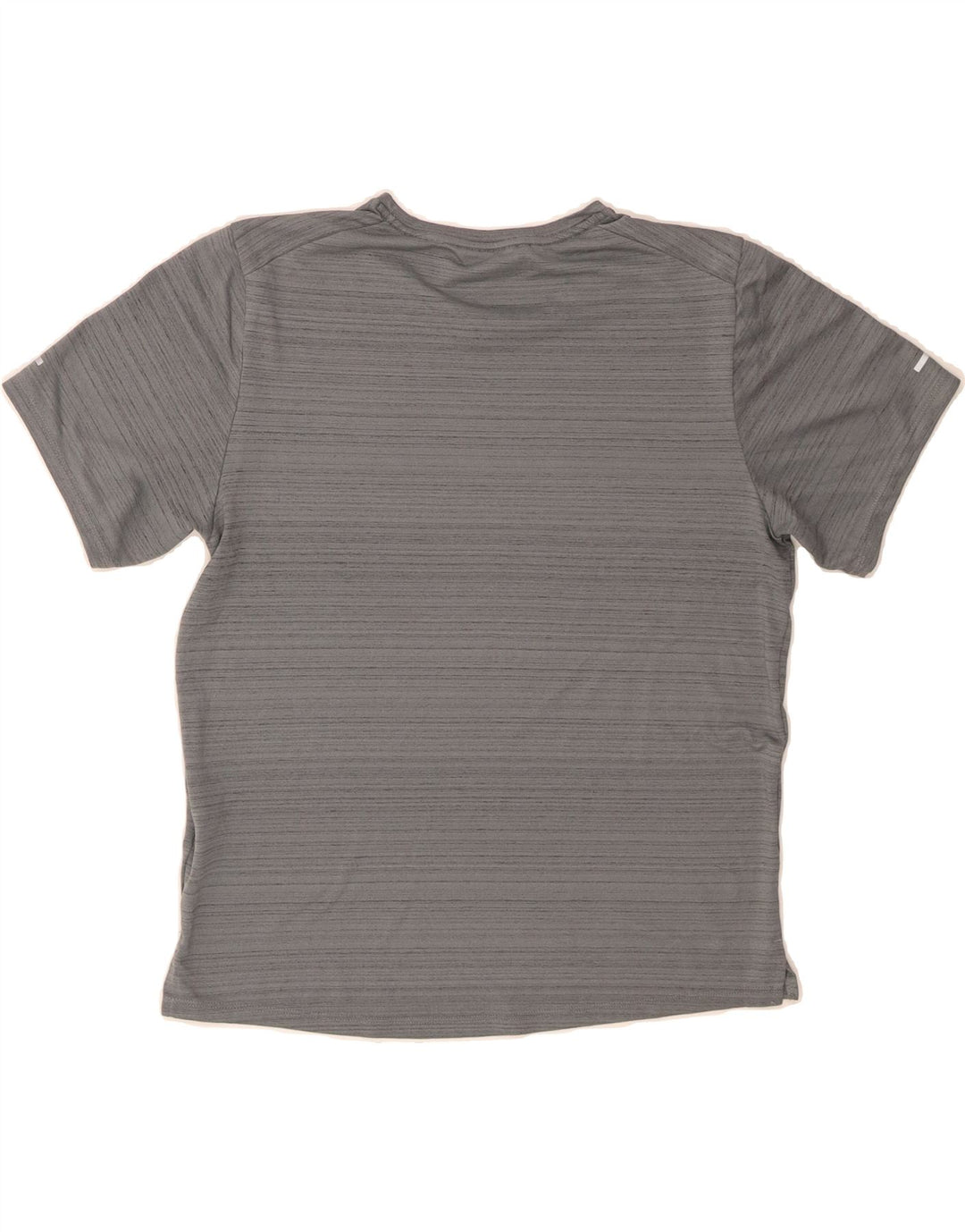 NIKE Womens Dri Fit T-Shirt Top UK 10 Small Grey Flecked Polyester Vintage Nike and Second-Hand Nike from Messina Hembry 
