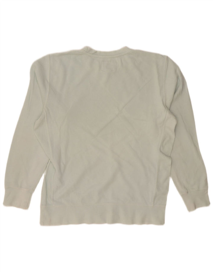 Мужской свитшот с рисунком AMERICAN EAGLE, джемпер, средний синий, хлопок