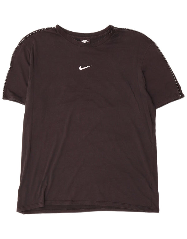 Nike Mens T-Shirt Top XL Black Cotton