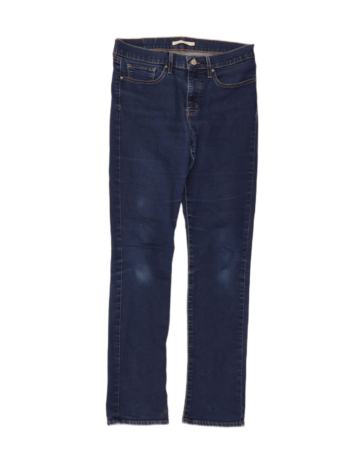 Женские прямые джинсы Levi's 314 W31 L32, синий хлопок
