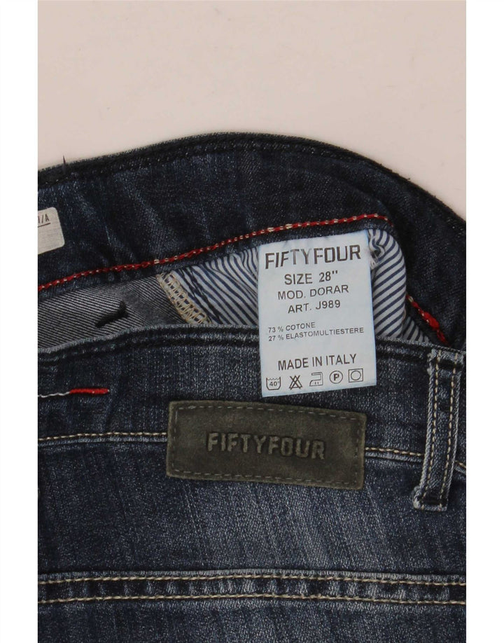 Женские узкие джинсы Fifty Four Dorar W28 L34, синие, хлопок