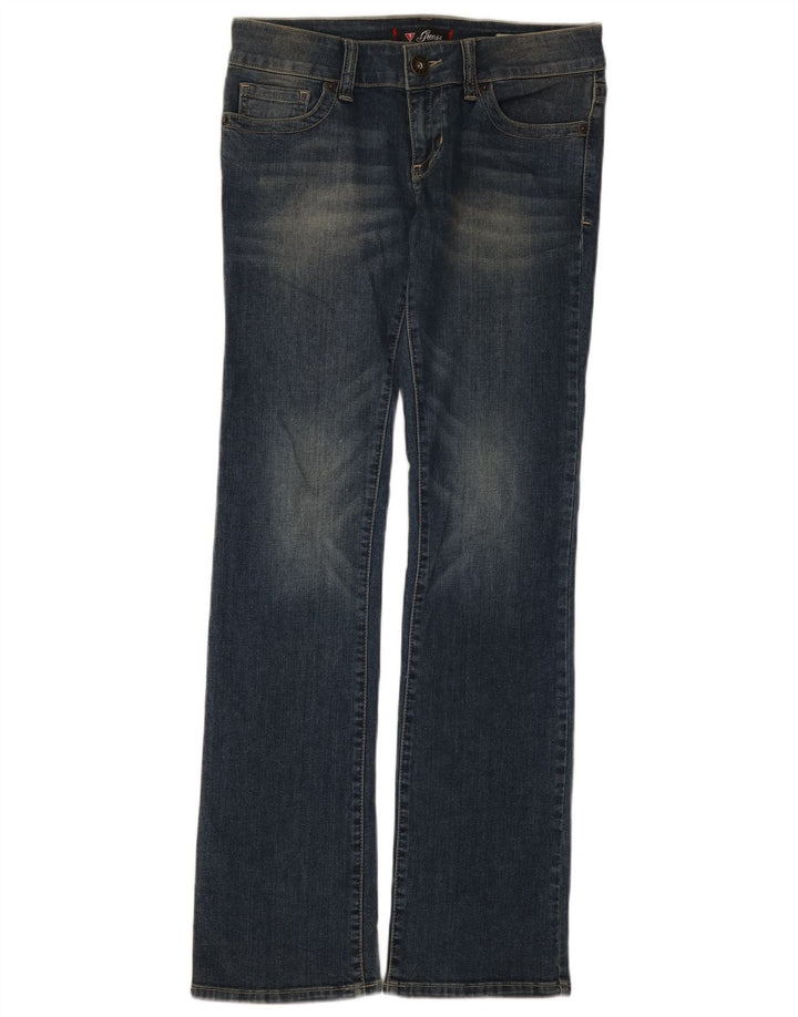 Женские джинсы Bootcut Guess W30 L33 синие, хлопок