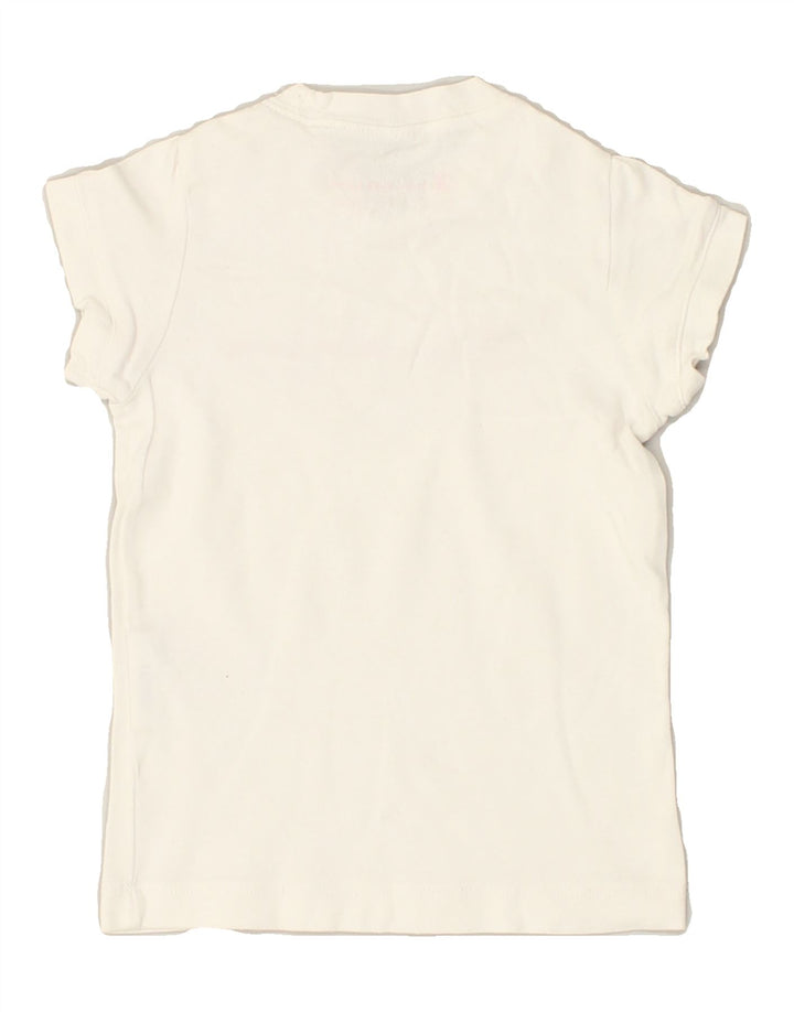 CHAMPION Girls Graphic T-Shirt Top 3-4 Years 2XS White Cotton | Vintage Champion | Thrift | Second-Hand Champion | Used Clothing | Messina Hembry 