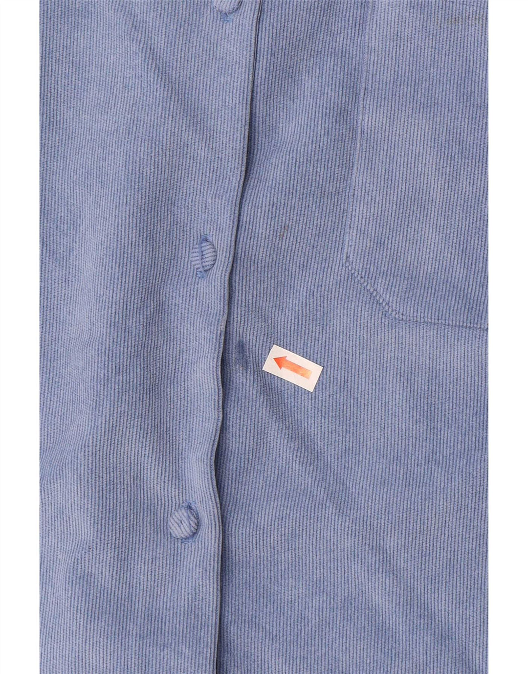 Женская верхняя рубашка Zara Oversized Shirt UK 14, средний синий полиэстер