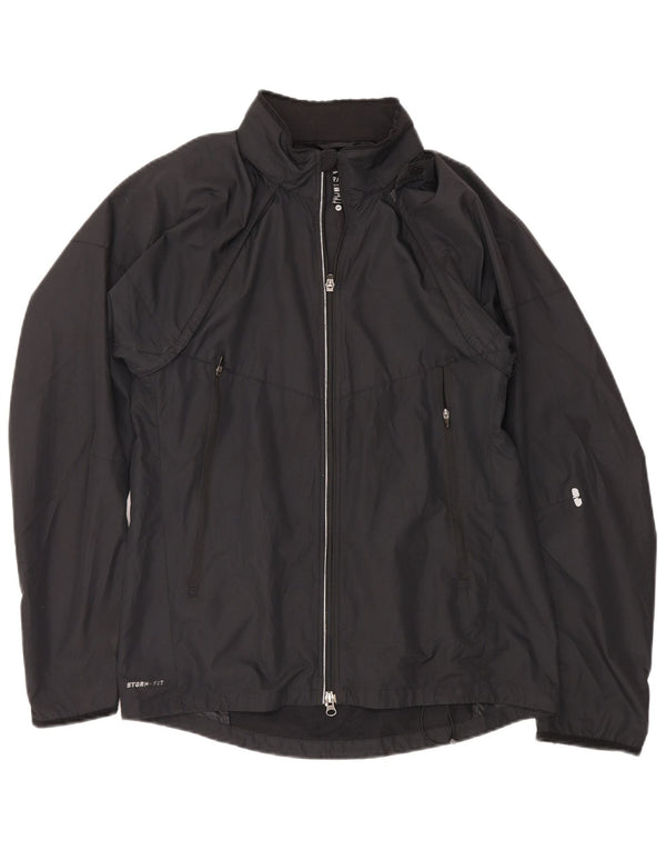 Мужская спортивная куртка Nike Storm-Fit UK 38/40, средний черный полиэстер