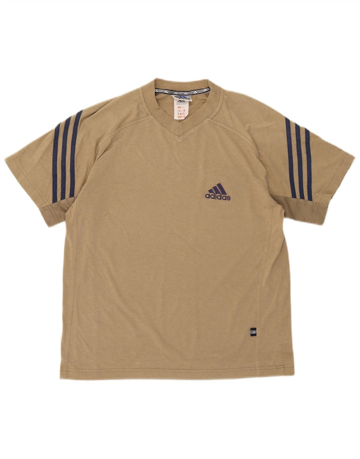 Мужская футболка Adidas Top Medium Khaki Cotton