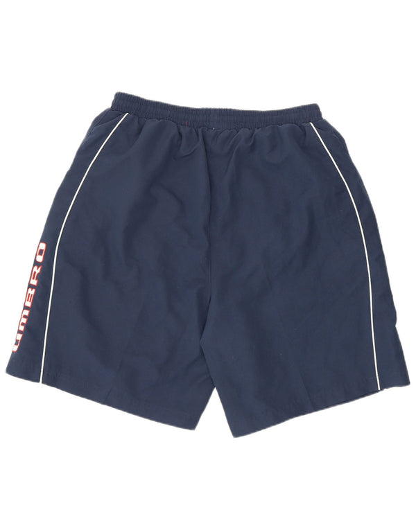 Мужские спортивные шорты Umbro, большие темно-синие, полиэстер